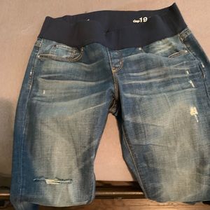 Gap maternity jeans